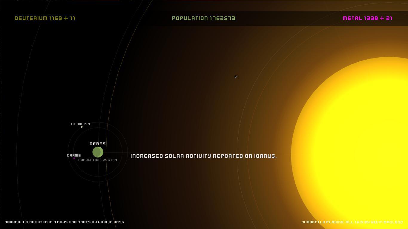 Icarus (itch) screenshot 2
