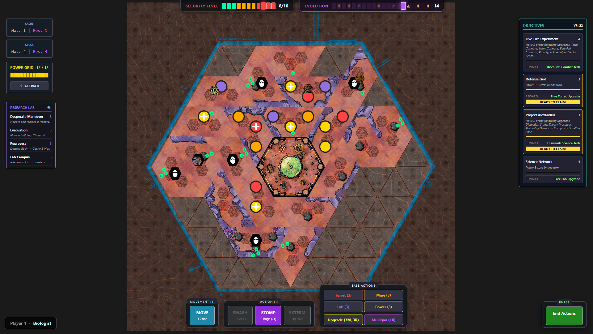 HexSwarm: Hostile Worlds screenshot 2