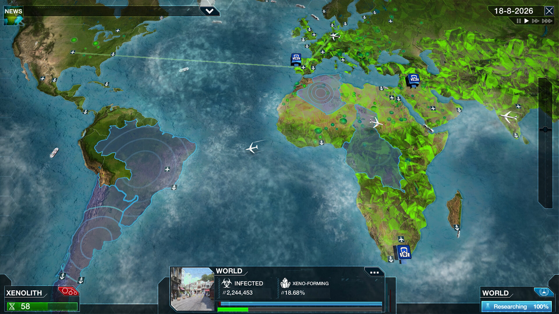 Plague Inc: Aliens & Anti-Vaxxers screenshot 9